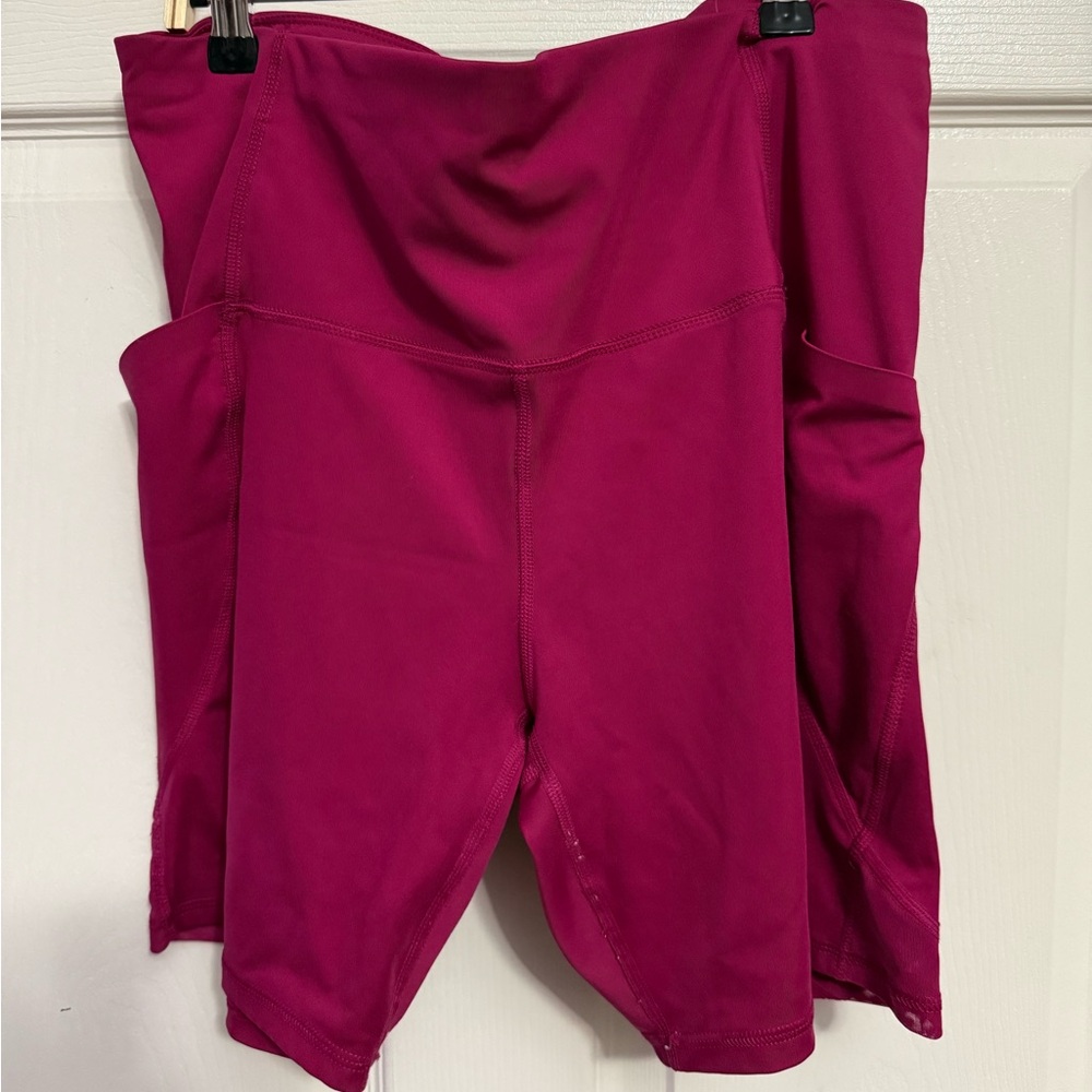 All in Motion Women's Fuchsia Bike Shorts